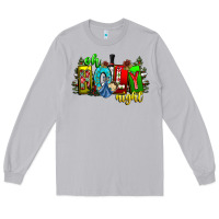 Moon Dust oh holy night Long Sleeve Tee - CowhideDigitalArt