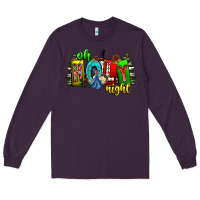 Plum oh holy night Long Sleeve Tee - CowhideDigitalArt
