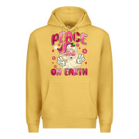 Antique Gold peace on earth Premium Hoodie - MaliasSmallBusiness