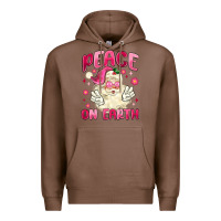 Chestnut peace on earth Premium Hoodie - MaliasSmallBusiness