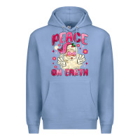 Colony Blue peace on earth Premium Hoodie - MaliasSmallBusiness
