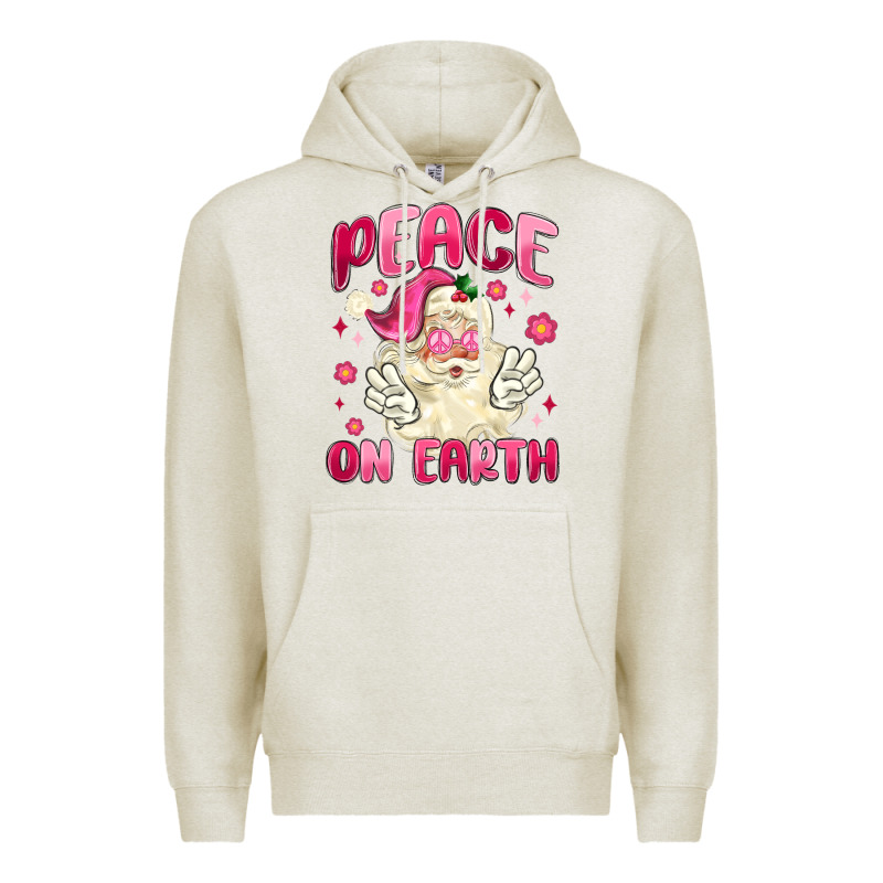 Peace On Earth Premium Hoodie by MaliasSmallBusiness | Teevron