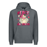 Rock peace on earth Premium Hoodie - MaliasSmallBusiness