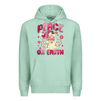 Seafoam peace on earth Premium Hoodie - MaliasSmallBusiness