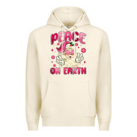 Tofu peace on earth Premium Hoodie - MaliasSmallBusiness