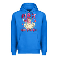 True Royal peace on earth Premium Hoodie - MaliasSmallBusiness