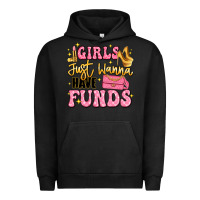 Pigment Black girls just wanna have funds Urban Hoodie - LillyAllenDesigns