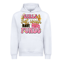 White girls just wanna have funds Urban Hoodie - LillyAllenDesigns
