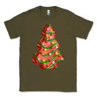 Army Green red christmas cake fa element Classic Tee - FaDigitalArtStudio