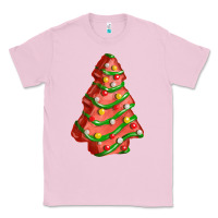 Bubblegum Pink red christmas cake fa element Classic Tee - FaDigitalArtStudio