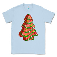 Dusty Blue red christmas cake fa element Classic Tee - FaDigitalArtStudio