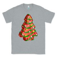 Heather Grey red christmas cake fa element Classic Tee - FaDigitalArtStudio