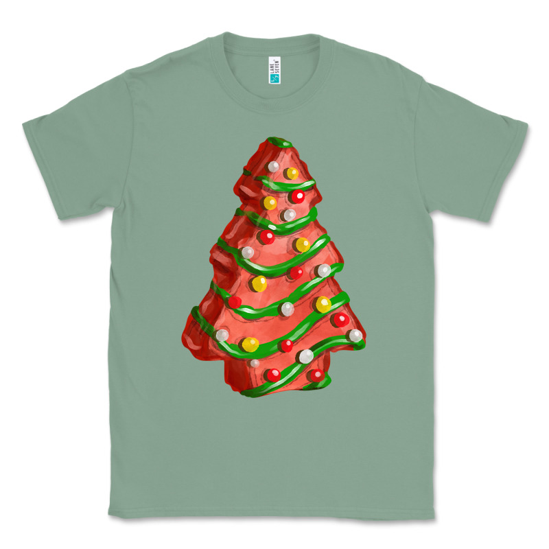 Red Christmas Cake Fa Element Classic Tee by FaDigitalArtStudio | Teevron