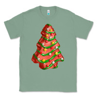Sage red christmas cake fa element Classic Tee - FaDigitalArtStudio