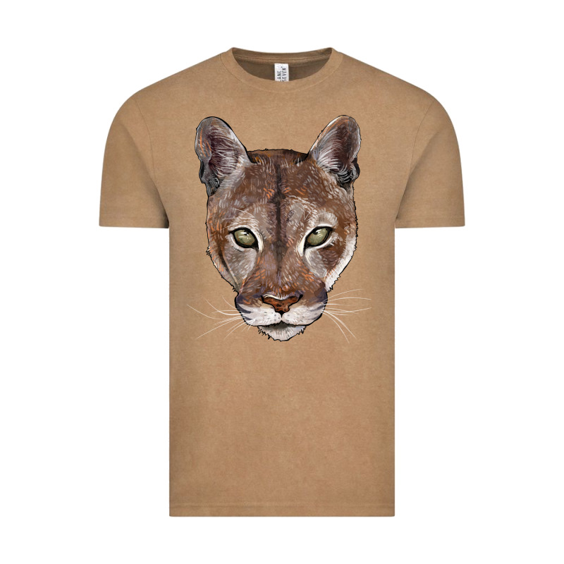 Florida Panther  Face Vintage Tee by BarkalooDesign | Teevron