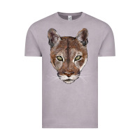 Vintage Zinc florida panther  face Vintage Tee - BarkalooDesign