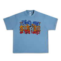 Pebble Blue that s my sister on that court Urban Heavy Tee - Zillion Design Studio
