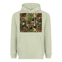 Matcha camouflage  leopard Heavyweight Hoodie - BarkalooDesign