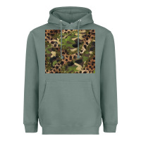 Sage camouflage  leopard Heavyweight Hoodie - BarkalooDesign