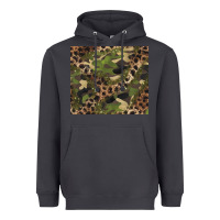 Smoke camouflage  leopard Heavyweight Hoodie - BarkalooDesign