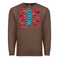 Chestnut xoxo valentine's day pink roses and hearts Premium Sweatshirt - Jasminsmagicworld