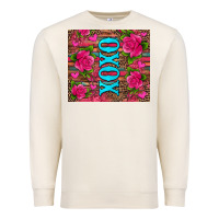 Sandshell xoxo valentine's day pink roses and hearts Premium Sweatshirt - Jasminsmagicworld