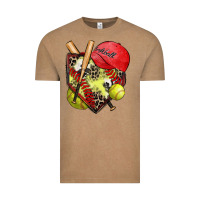 Vintage Coffee softball home plate Vintage Tee - Zillion Design Studio