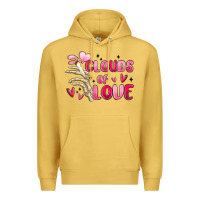 Antique Gold clouds of love Premium Hoodie - MaliasSmallBusiness