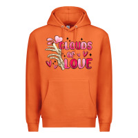 Carrot clouds of love Premium Hoodie - MaliasSmallBusiness