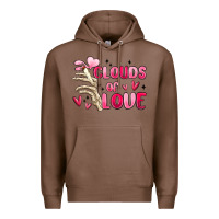 Chestnut clouds of love Premium Hoodie - MaliasSmallBusiness