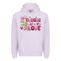 Lilac clouds of love Premium Hoodie - MaliasSmallBusiness