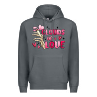 Rock clouds of love Premium Hoodie - MaliasSmallBusiness