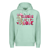Seafoam clouds of love Premium Hoodie - MaliasSmallBusiness