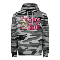 Slate Camo clouds of love Premium Hoodie - MaliasSmallBusiness