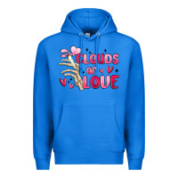 True Royal clouds of love Premium Hoodie - MaliasSmallBusiness