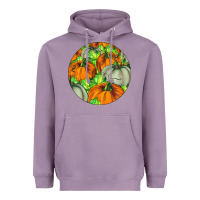 Lavender Fall Rounded Heavyweight Hoodie - LillyAllenDesigns