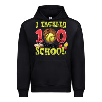 Black i tackled days of school softball Urban Hoodie - LillyAllenDesigns