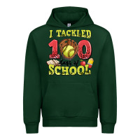 Forest Green i tackled days of school softball Urban Hoodie - LillyAllenDesigns