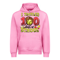 Fuchsia Pink i tackled days of school softball Urban Hoodie - LillyAllenDesigns