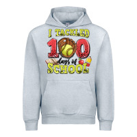 Heather Grey i tackled days of school softball Urban Hoodie - LillyAllenDesigns