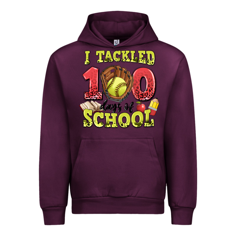 I Tackled Days Of School Softball Urban Hoodie by LillyAllenDesigns | Teevron