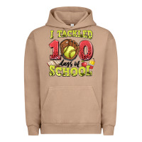 Pigment Burro i tackled days of school softball Urban Hoodie - LillyAllenDesigns