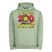 Pigment Oil Green i tackled days of school softball Urban Hoodie - LillyAllenDesigns