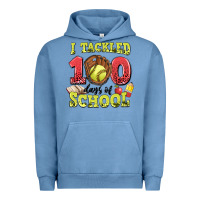Pigment Pebble Blue i tackled days of school softball Urban Hoodie - LillyAllenDesigns
