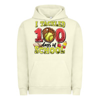 Pigment Pistachio i tackled days of school softball Urban Hoodie - LillyAllenDesigns