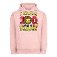 Pigment Salmon i tackled days of school softball Urban Hoodie - LillyAllenDesigns