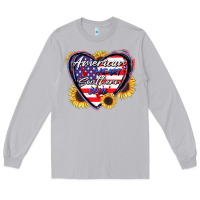 Moon Dust American heart southern soul Long Sleeve Tee - CowGirlArtShop