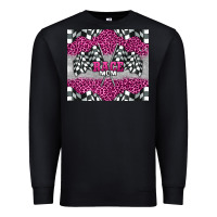 Black race mom Premium Sweatshirt - BarkalooDesign