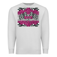 Dove Grey race mom Premium Sweatshirt - BarkalooDesign