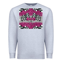 Heather Grey race mom Premium Sweatshirt - BarkalooDesign